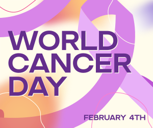 Gradient World Cancer Day Facebook post Image Preview