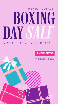 Boxing Day Special Deals YouTube short Image Preview