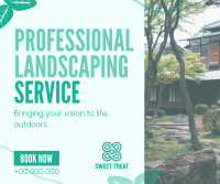 Organic Landscaping Service Facebook post Image Preview