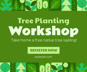 Tree Planting Workshop Facebook post Image Preview