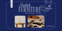 Stylish Furniture Store Twitter post Image Preview