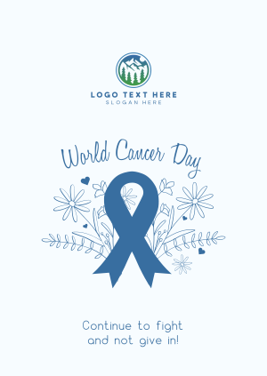 World Cancer Day Poster Image Preview