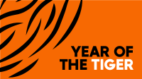 Tiger Stripes Facebook Event Cover Design