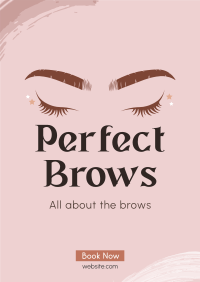 Perfect Beauty Brows Poster Image Preview