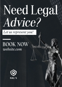 Legal Advice Poster Image Preview