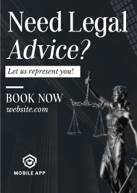 Legal Advice Poster Image Preview