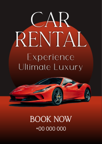 Lux Car Rental Poster Image Preview