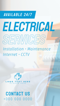 Electrical Repair and Maintenance Instagram reel Image Preview