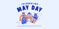 Celebrate May Day Twitter post Image Preview