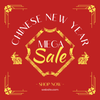 Chinese Year Sale Instagram post Image Preview