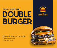 Double Patties Facebook Post Image Preview