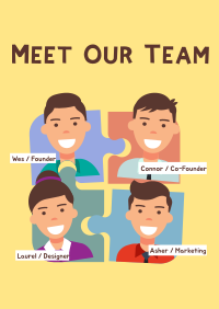 Business Team Poster Design