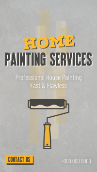 Home Painting Services TikTok Video Preview