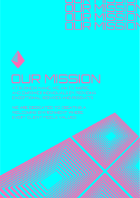 Futuristic Mission Flyer Design