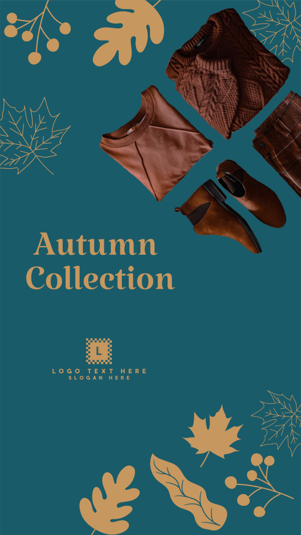 Autumn Vibes Apparel Instagram Story Design Image Preview
