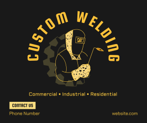 Custom Welding Badge Facebook post Image Preview