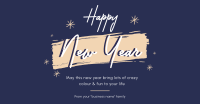 New Year Greet Facebook Ad Design