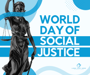 Social Justice World Day Facebook post Image Preview