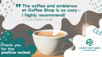 Quirky Cafe Testimonial Video Design