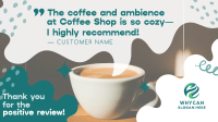 Quirky Cafe Testimonial Video Image Preview