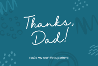 Thanks Dad Script Pinterest board cover Image Preview