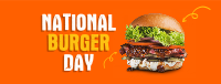 Get Yourself A Burger! Facebook Cover Design