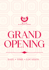 Vintage Grand Opening Flyer Image Preview