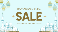 Ramadan Kareem Sale Facebook event cover Image Preview