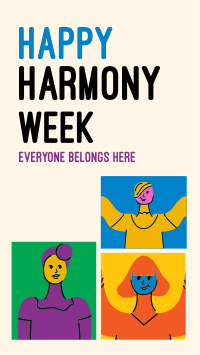 Harmony Diverse People Facebook story Image Preview