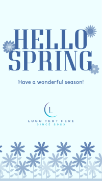Hello Spring! Instagram Reel Design