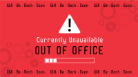Away from the office alert Animation Image Preview