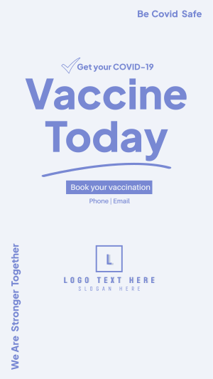 Vaccine Check Instagram story Image Preview