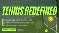 Tennis Club Registration Animation Preview