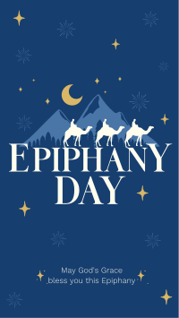 Sparkling Epiphany Day Instagram story Image Preview