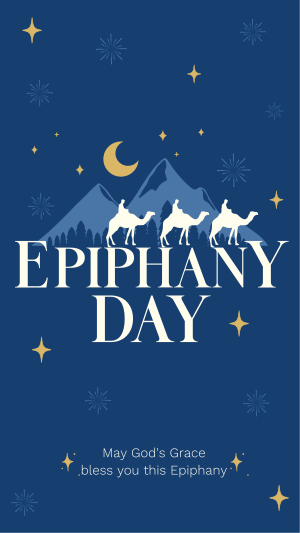 Sparkling Epiphany Day Instagram story Image Preview