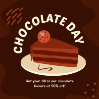 Chocolate Cake Instagram Post Design