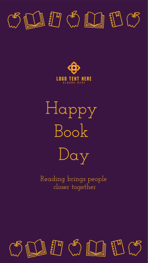 Book Day Message Facebook story Image Preview