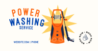 Power Washing Service Facebook Ad Design