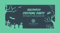 Halloween Party Facebook event cover Image Preview