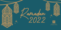 Ornate Ramadan Lamps Twitter post Image Preview