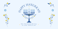 Happy Hanukkah Twitter Post Image Preview