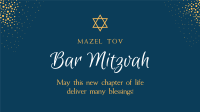 Magical Bar Mitzvah Zoom background Image Preview