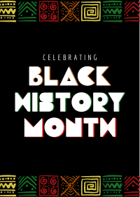 Black History Celebration Flyer Design