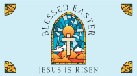 Easter Stained Glass YouTube Video Image Preview