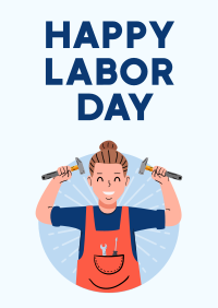 Labor Day Greeting Flyer Image Preview