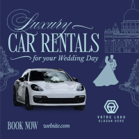 Luxury Wedding Car Rental Instagram post Image Preview