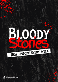 Bloody Stories Flyer Design