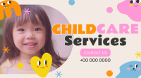 Quirky Faces Childcare Service Animation Design