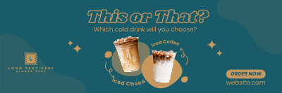 Choose Your Drink Twitter header (cover) Image Preview