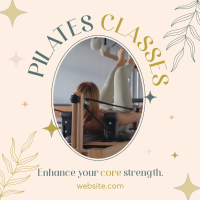 Pilates Classes Instagram post | BrandCrowd Instagram post Maker